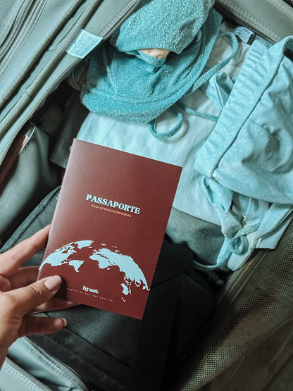 Passaporte de Memórias: Diário de Viagens para Casais + Travel Planner