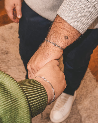 Conjunto de Pulseiras Nó do Amor para Casais 🪢