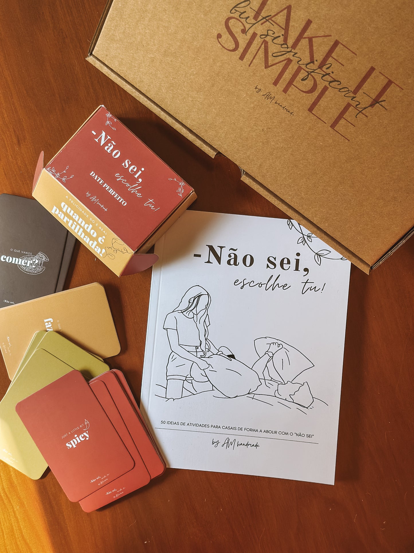 PACK: LIVRO + JOGO "NÃO SEI, ESCOLHE TU!"