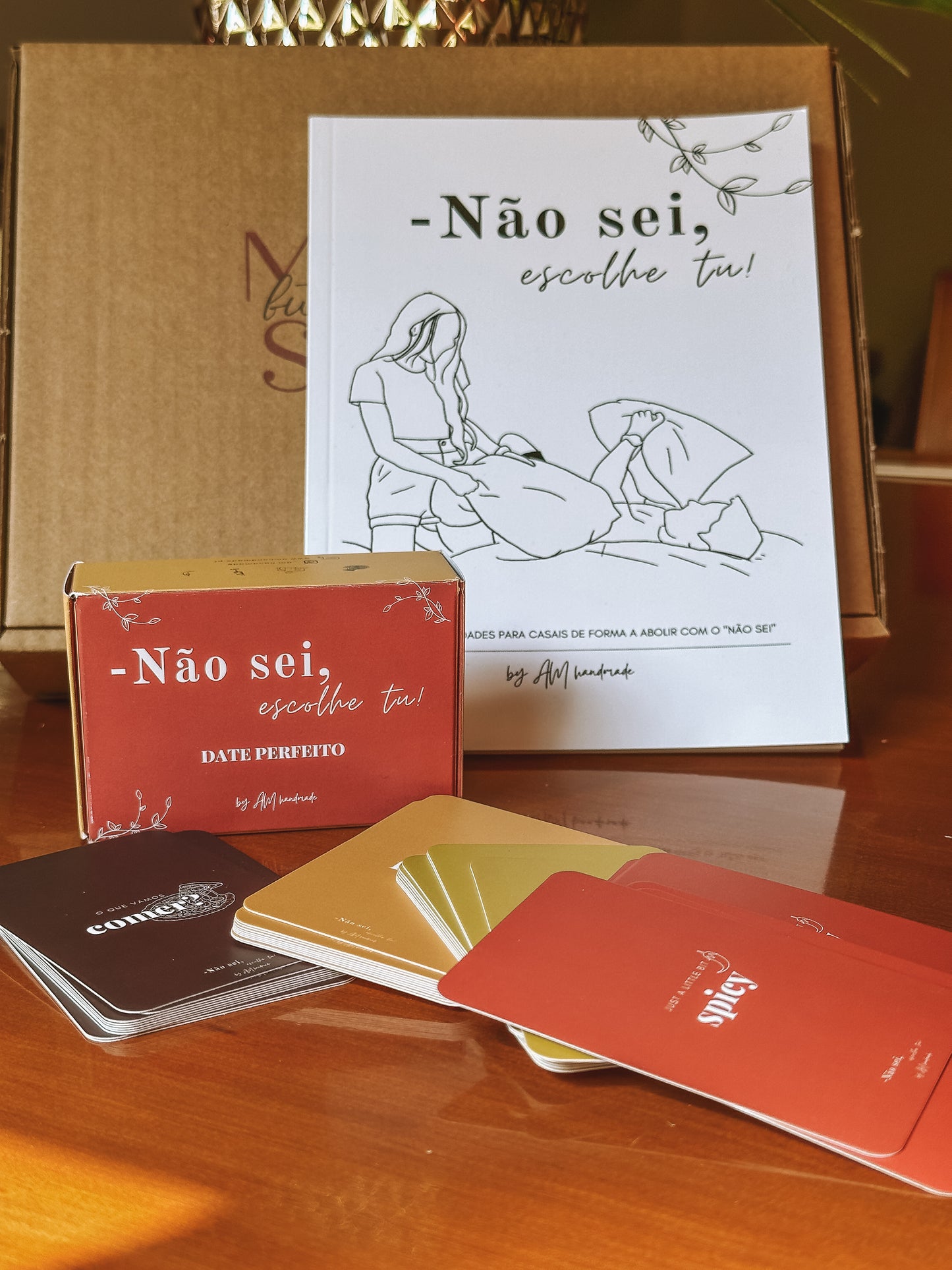 PACK: LIVRO + JOGO "NÃO SEI, ESCOLHE TU!"